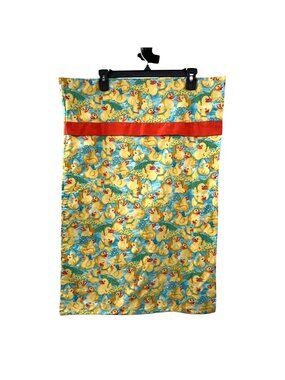 Handmade Rubber Duck Pillowcase Standard Kids Room Decor Used